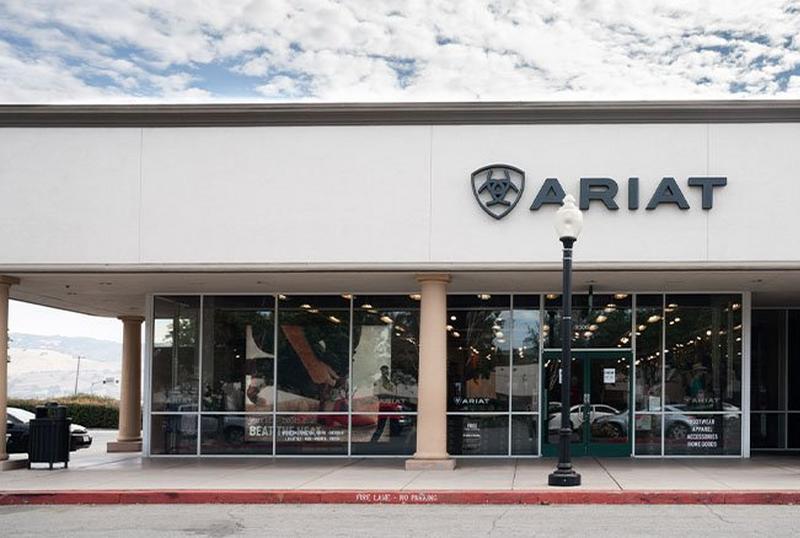 ariat gilroy outlet storefront